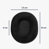 Set 2 Perne de urechi Kwmobile pentru Audio-Technica ATH M20X BT, Negru, Textil, KWM000024SE001C