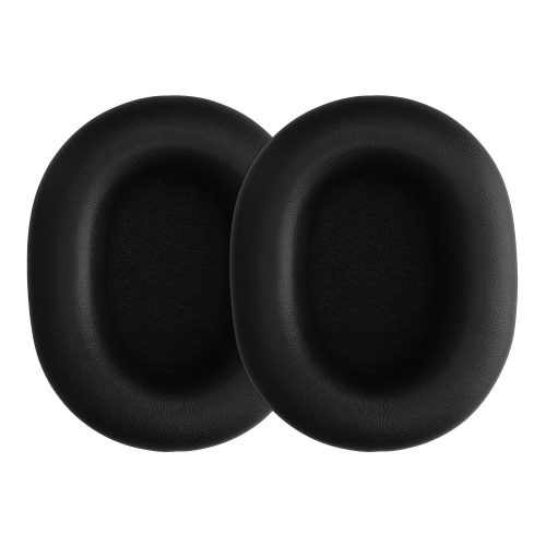 Set 2 Perne de urechi Kwmobile pentru Sony WH-1000XM5, Negru, Piele ecologica, KWM000024SF001C