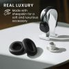 Set 2 Perne de urechi Kwmobile pentru Sony WH-1000XM5, Negru, Piele ecologica, KWM000024SF001C