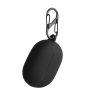 Husa Casti Kwmobile pentru QCY ArcBuds HT07, Negru, Silicon, KWM000024SH001C