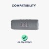 Husa Kwmobile pentru JBL Flip 6/Flip 5, Negru, Silicon, KWM000024SO001C