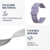 Set 2 Curele Kwmobile pentru Garmin Vivoactive 4/Venu 2/Forerunner 255, Multicolor/Mov, Silicon, KWM000024SX001C