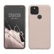 Husa Google Pixel 5, Crem, Silicon, KWM0000116C020C