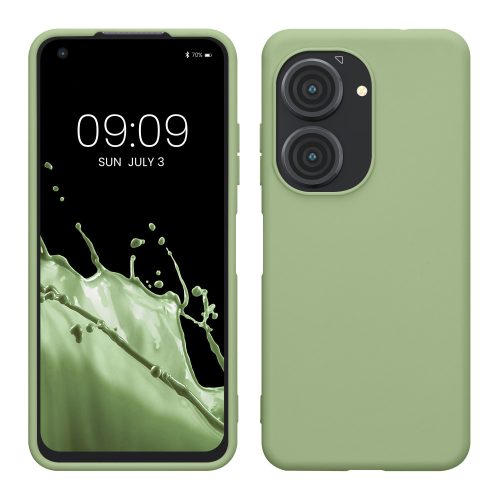Husa Asus Zenfone 10/Zenfone 9, Verde deschis, Silicon, KWM0000171G006C