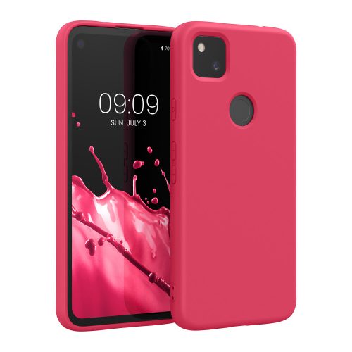 Husa Google Pixel 4a, Roz, Silicon, KWM000011JE039C