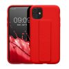 Husa Apple iPhone 11, Rosu, Silicon, KWM000015WC007C