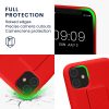 Husa Apple iPhone 11, Rosu, Silicon, KWM000015WC007C