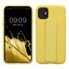 Husa Apple iPhone 11, Galben, Silicon, KWM000015WC008C