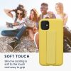 Husa Apple iPhone 11, Galben, Silicon, KWM000015WC008C