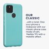 Husa Google Pixel 5, Verde deschis, Silicon, KWM0000120Q010C