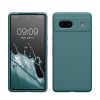 Husa Google Pixel 7a, Verde inchis, Silicon, KWM000019YE017C