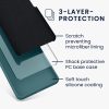 Husa Google Pixel 7a, Verde inchis, Silicon, KWM000019YE017C