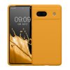 Husa Google Pixel 7a, Portocaliu, Silicon, KWM000019YE023C