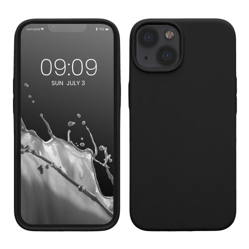 Husa Apple iPhone 13, Negru, Silicon, KWM000013OV088C