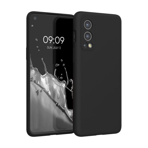 Husa OnePlus Nord 2 5G, Negru, Silicon, KWM000013UZ038C