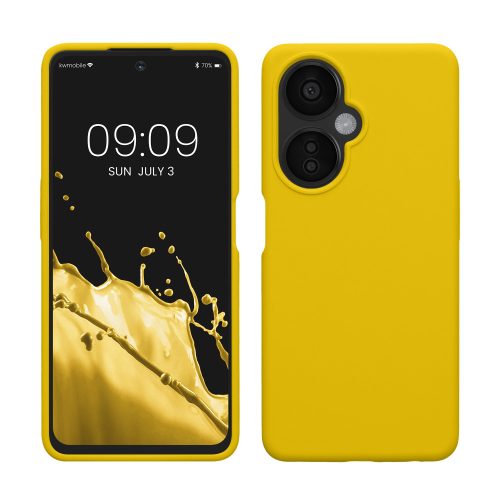 Husa OnePlus Nord CE 3 Lite/Nord N30, Galben, Silicon, KWM000018XT008C