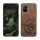 Husa OnePlus 8T, Maro/Albastru, Lemn, KWM0000123P006C