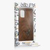 Husa OnePlus 8T, Maro/Albastru, Lemn, KWM0000123P006C
