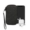 Husa Universala telefon, Marime XL - 6.8 inch, Gri, Neopren, KWM0000099O155C
