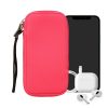 Husa Universala telefon, Marime XXL - 7 inch, Roz, Neopren, KWM0000099O157C
