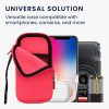 Husa Universala telefon, Marime XXL - 7 inch, Roz, Neopren, KWM0000099O157C