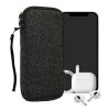 Husa Universala telefon, Marime XXL - 7 inch, Gri, Neopren, KWM0000099O158C
