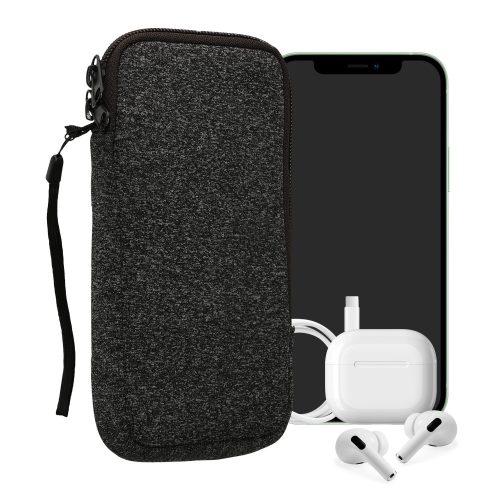 Husa Universala telefon, Marime XXL - 7 inch, Gri, Neopren, KWM0000099O158C