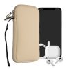 Husa Universala telefon, Marime XXL - 7 inch, Crem, Neopren, KWM0000099O159C