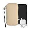 Husa Universala telefon, Marime XXL - 7 inch, Crem, Neopren, KWM0000099O159C