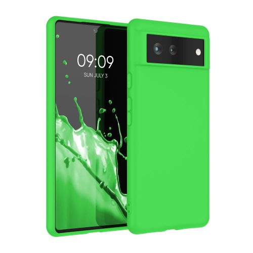 Husa Google Pixel 6, Verde, Silicon, KWM000013DV044C
