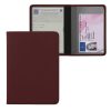 Husa Kwmobile pentru certificatul de inmatriculare, Visiniu, Piele ecologica, KWM000013EI005C
