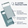 Husa Google Pixel 6, Verde inchis, Silicon, KWM000013EZ058C