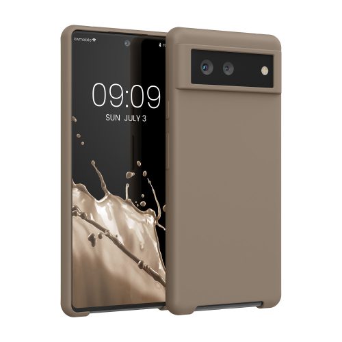 Husa Google Pixel 6, Bej, Silicon, KWM000013EZ059C