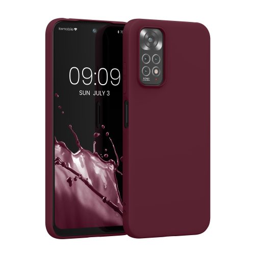 Husa Xiaomi Redmi Note 11/Redmi Note 11s, Visiniu, Silicon, KWM0000150V054C