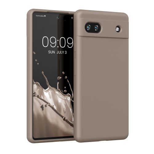 Husa Google Pixel 6a, Bej, Silicon, KWM000015FZ045C
