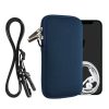 Husa Universala telefon, Marime L - 6.5 inch, Albastru, Neopren, KWM000016AI050C