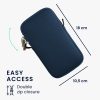 Husa Universala telefon, Marime L - 6.5 inch, Albastru, Neopren, KWM000016AI050C