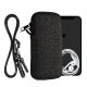 Husa Universala telefon, Marime XXL - 7 inch, Gri, Neopren, KWM000016AI054C