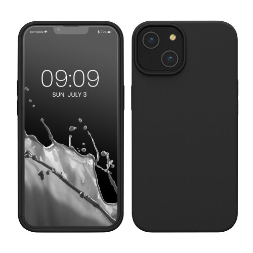 Husa Apple iPhone 14, Negru, Silicon, KWM000016NI029C