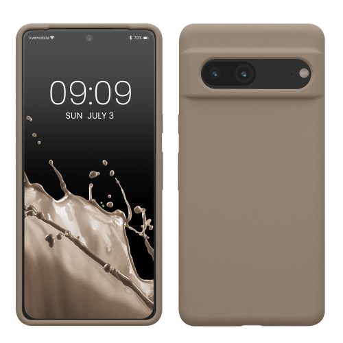 Husa Google Pixel 7, Bej, Silicon, KWM0000171I041C