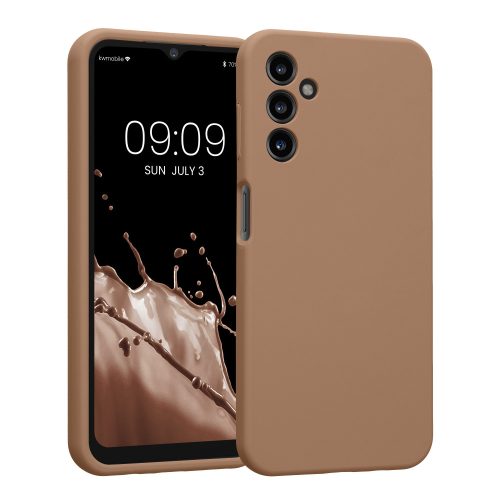 Husa Samsung Galaxy A14 5G, Crem, Silicon, KWM000018GD027C
