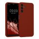 Husa Samsung Galaxy A14 5G, Rosu inchis, Silicon, KWM000018GD029C