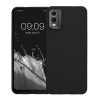 Husa Nokia C32, Negru, Silicon, KWM000021KO001C