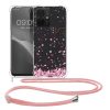 Husa Motorola Moto G14, Transparent/Roz, Silicon, KWM000022NB001C