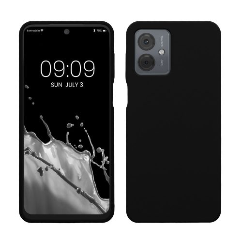Husa Motorola Moto G14, Negru, Silicon, KWM000022ND001C