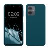 Husa Motorola Moto G14, Verde inchis, Silicon, KWM000022ND004C