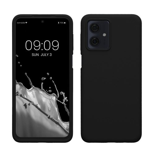 Husa Motorola Moto G54, Negru, Silicon, KWM000022NF001C