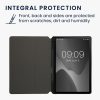 Husa Kwmobile pentru Samsung Galaxy Tab S9 Plus/Galaxy Tab S9 FE Plus, Negru, Textil, KWM000023PP001C