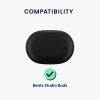 Husa Casti Kwmobile pentru Beats Studio Buds, Negru, Silicon, KWM000024TR001C