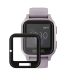 Set 2 Folii de protectie Kwmobile pentru Garmin Venu Sq 2 Music, Transparent/Negru, Polimer, KWM000024UU001C